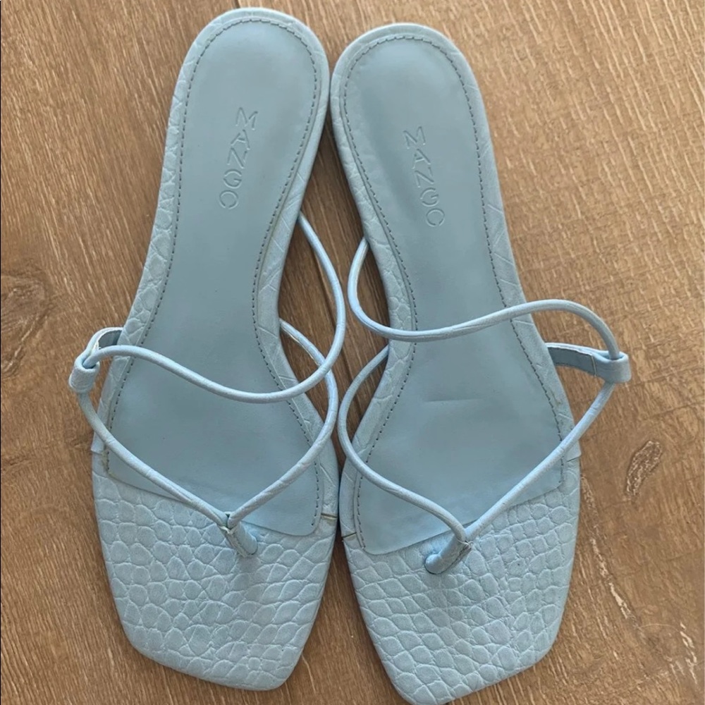 Mango Minimal Flat Sandals